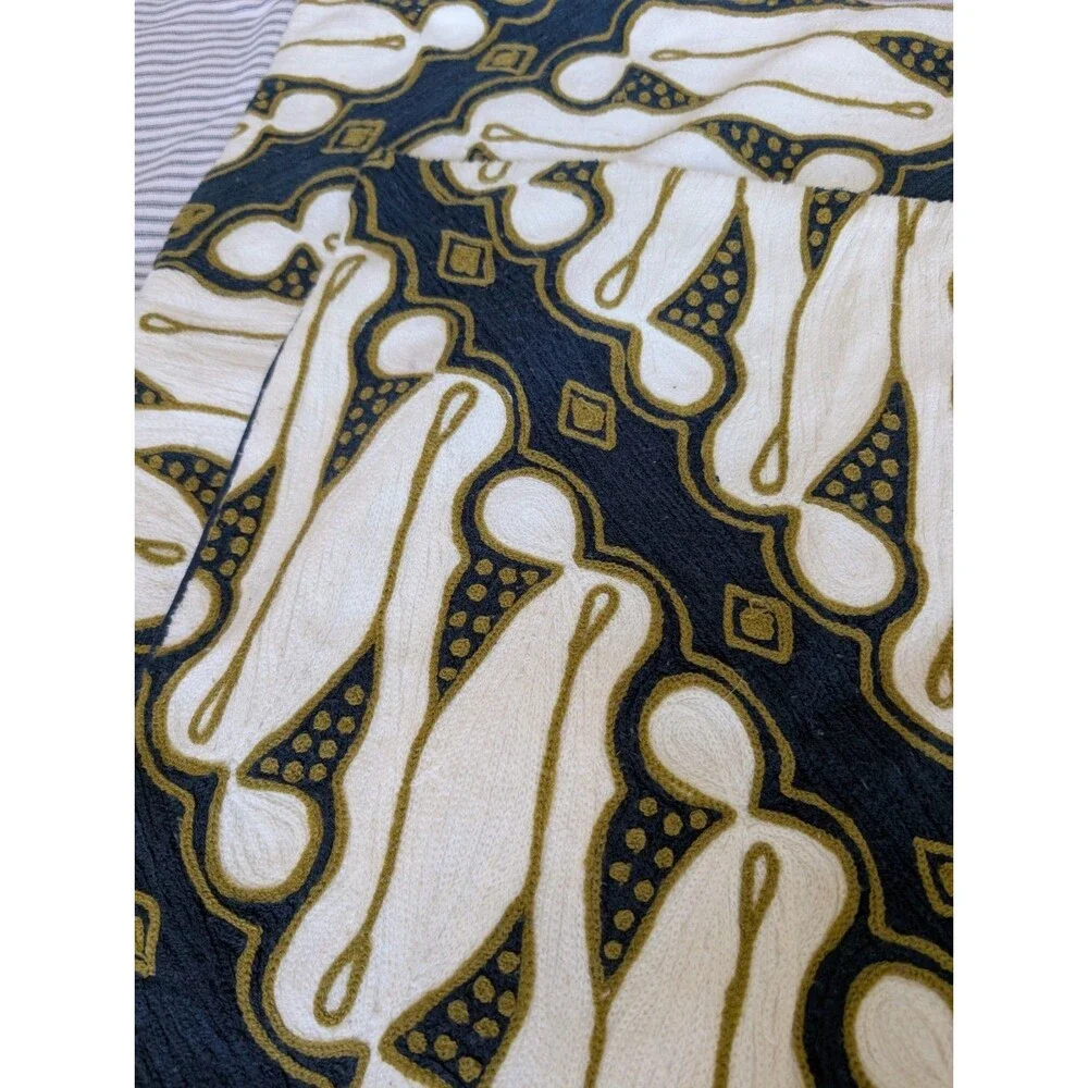 West Elm Batik Pillow Cases Set Of 2 19.5